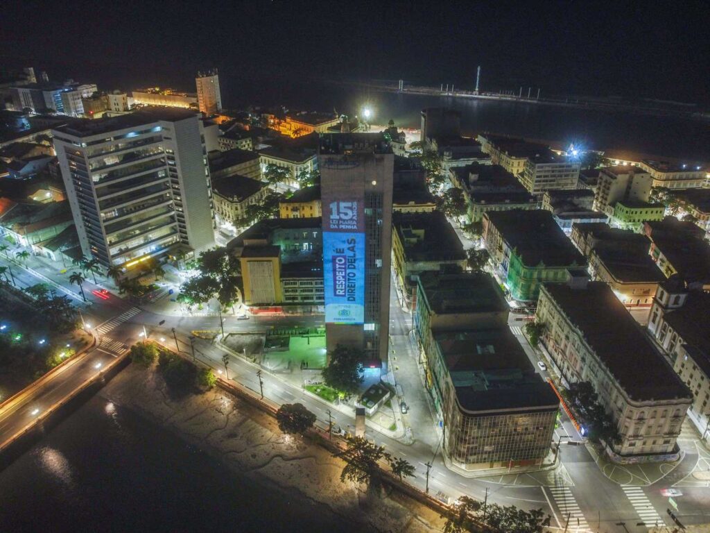 Projeção mapeada Governo de Pernambuco 6
